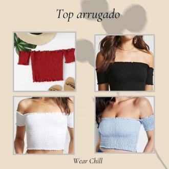 Tops arrugados